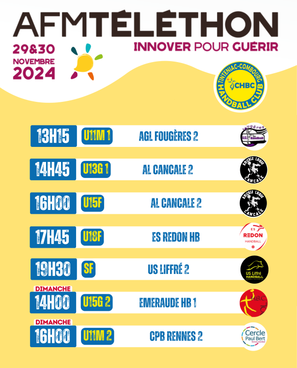 bAffiches Téléthon