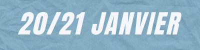 Week-end 20-21 janvier 2024