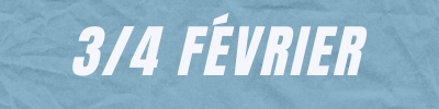 Week-end 3-4 février 2024